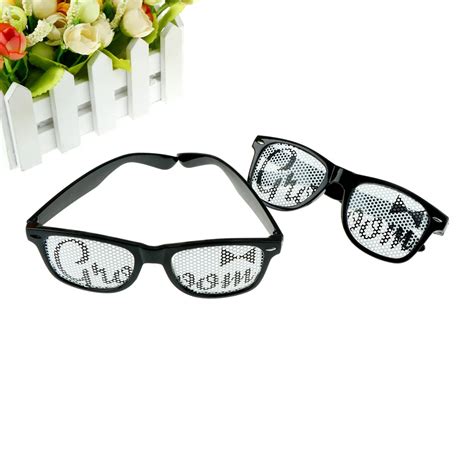 Bridal Shower Novelty Sunglasses Groom Bride Glasses Bachelorette Party Decorations Hen Night