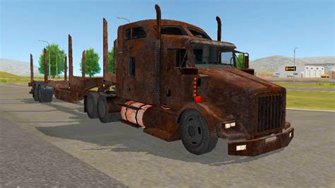 Skin Kenworth T800 Aerocab Enferrujado Skins Grand Truck Simulator 2