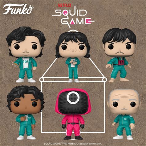 Figurines Funko Pop Squid Game Breakforbuzz