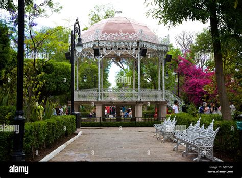 San Marcos Garden At Aguascalientes Mexico Stock Photo Alamy