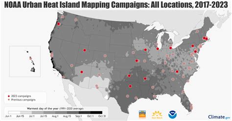 NOAA seeks applications for 2024 urban heat island initiative ...