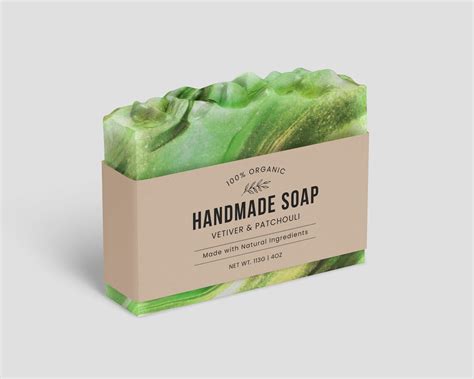 Soap Bar Label Template Homemade Soap Wrapper Canva Soap Band Design Diy Soap Stickers