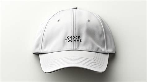 Premium AI Image | fashion cap isolated on white