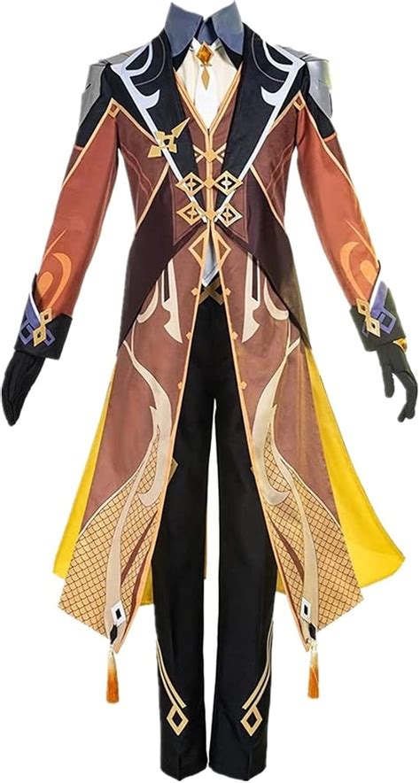 Zhongli Costume Genshin Impact Cosplay Game Zhongli Cosplay Outfit