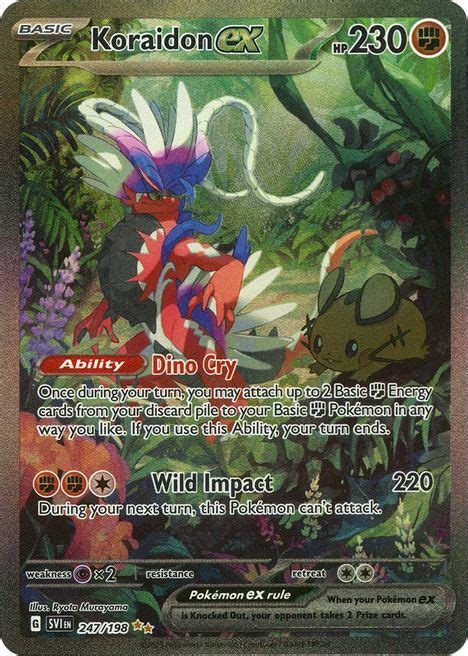 Koraidon ex Scarlet Violet Pokémon CardTrader