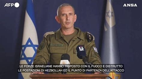 Israele Morto Un Civile Nell Attacco Dal Libano Chiusa Area Al