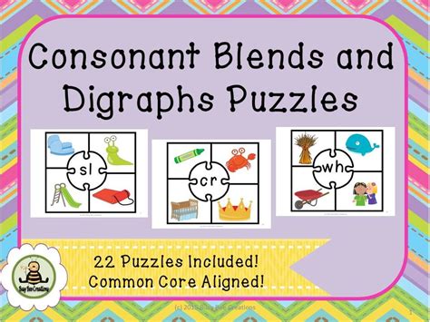 Blends Digraphs Puzzles Worksheets Worksheets Day