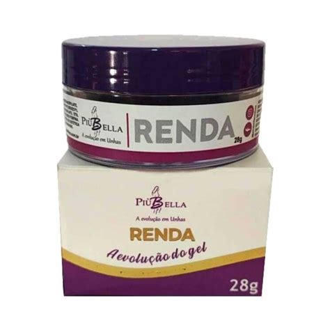 Gel Piu Bella Renda G Casa Das Unhas Unhas De Gel Unhas