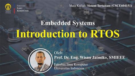 Embedded Systems Introduction To Rtos Youtube