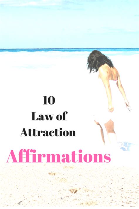 10 Powerful Law Of Attraction Affirmations With Beautiful Images Morning Business Chat