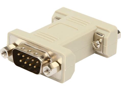 Db Male To Db Female Serial Rs Null Modem Adapter Electronic