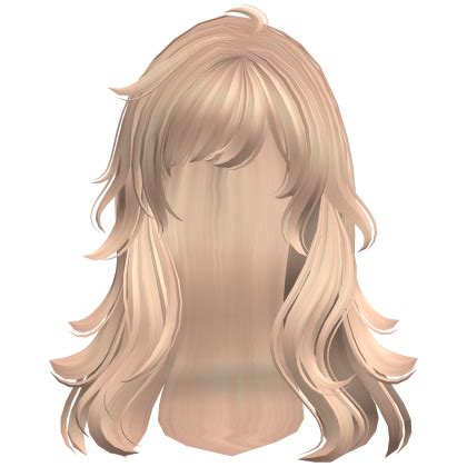 Fluffy Sneaky Anime Wolfcut Blonde Roblox