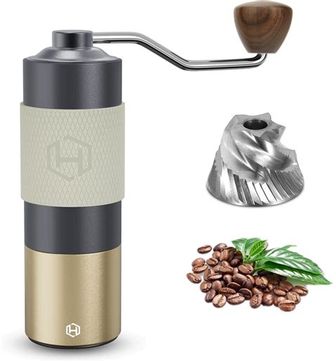 Amazon Manual Coffee Grinder Heihox Hand With Adjustable Conical