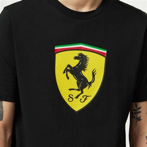Scuderia Ferrari T Shirt Classic Black