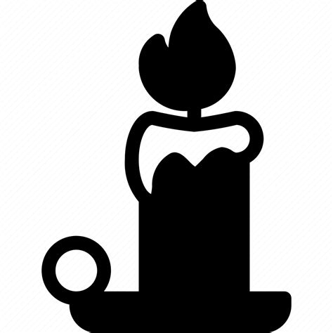 Candle Fire Flame Light Icon Download On Iconfinder