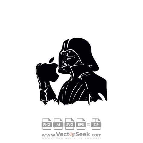 Apple Darth Vader Logo Vector Ai Png Svg Eps Free Download