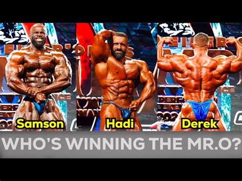 2024 Mr Olympia Samson Dauda Hadi Choopan Derek Lunsford First