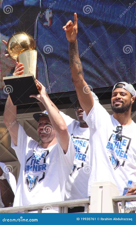 Nba Mavericks Champions Parade Editorial Photo Image Of Final Match