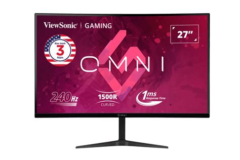 Review ViewSonic VX2719 PC MHD màn hình cong gaming giá rẻ tần số