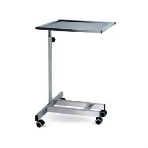 Silver Stainless Steel Mayos Trolley For Hospital At Rs In Thane