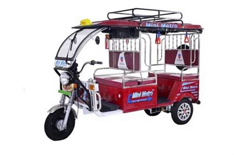 Mini Metro M1 SS Battery Operated E Rickshaw At Rs 150000 Mini Metro