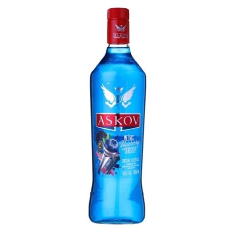 Vodka Askov Blueberry Ml Shopee Brasil