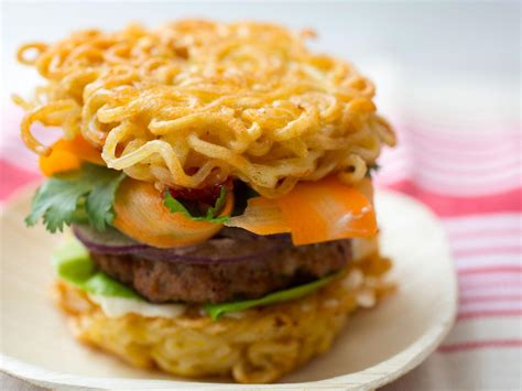 From The Competition To Your Kitchen How To Make A Ramen Noodle Burger