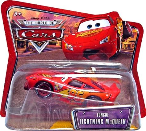 Disney Pixar Cars World of Cars Main Series Tongue Lightning McQueen ...