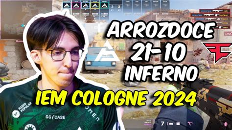 CS2 POV SAW Arrozdoce 21 10 Vs FaZe Inferno IEM Cologne 2024