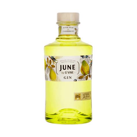 June By G Vine Pear Cardamom Liqueur De Gin 70cl Drinks Ch