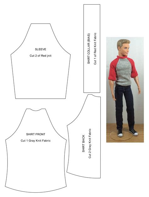 Ken Doll Clothes Patterns Free Diy Ken Doll Clothes Sewing Barbie