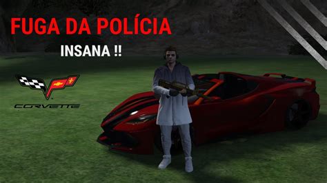 Fuga da policia o corvette da nova DLC de verão GTA V online