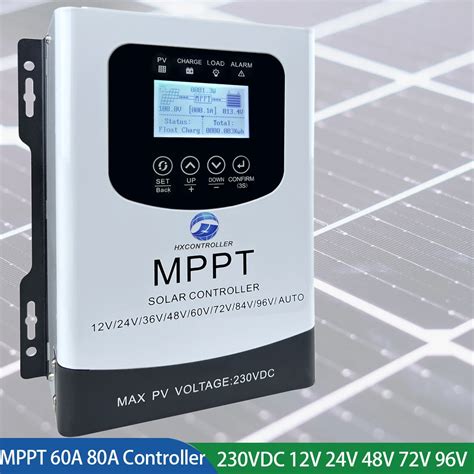 Contr Leur De Charge MPPT Pour Panneaux Solaires 230V DC 48V 60V 72V