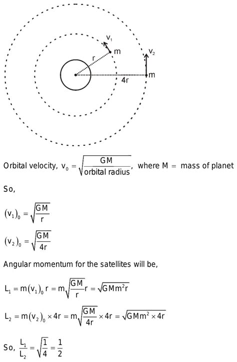 Two Satellites Of Equal Mass A And B Are Revolvingaround Earth In