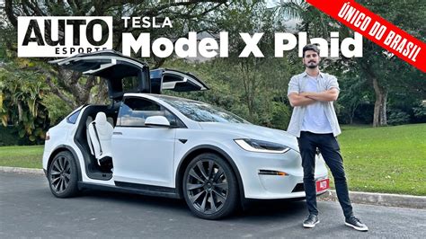 Tesla Model X Plaid Suv De Cv Dirige Sozinho E Parece Ter Vindo