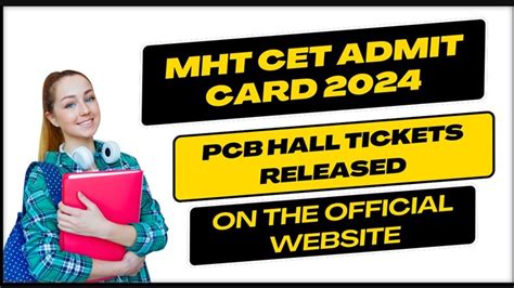 Mht Cet Admit Card Live Pcb Hall Tickets Released