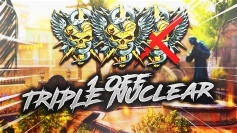 BO4 1 OFF TRIPLE NUCLEAR On SLUMS CORE Black Ops 4 Triple Nuclear