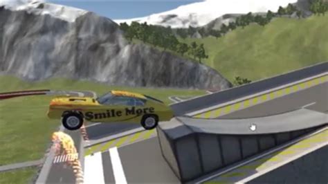 Car Jump Arena Madness 1 Beamng Drive Youtube