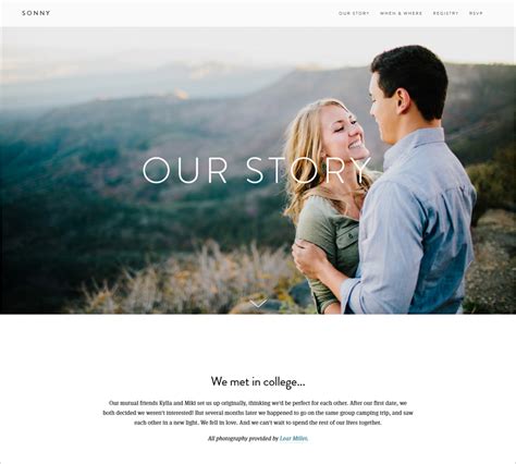 Our Story Wedding Website Template Prntbl Concejomunicipaldechinu Gov Co