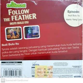 Jual The Backyardigans Follow The Feather VCD Original Shopee