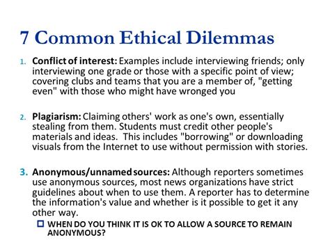 Describe An Ethical Dilemma Related To Information And Communication