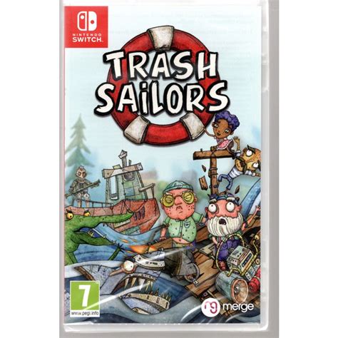 瓜瓜皮 全新ns原版片 中文版 Trash Sailors 垃圾水手遊戲都能回收 蝦皮購物