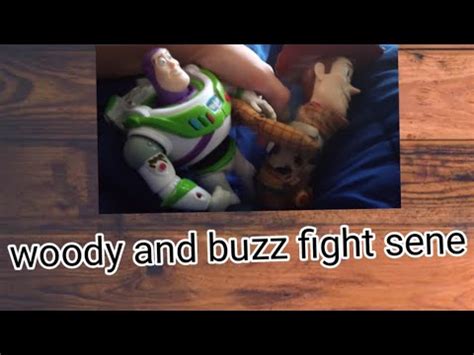 Woody And Buzz Fight Youtube