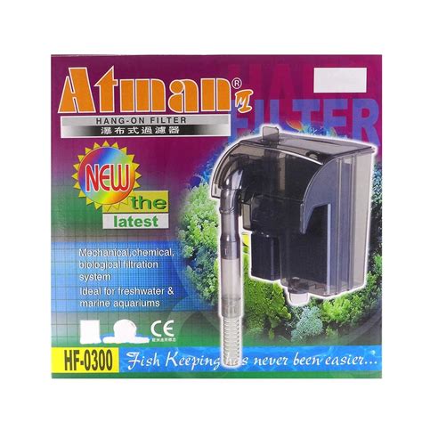 Filtro Externo Hang On Atman Hf 300 300 l h P Aquários Aquarius Hobby