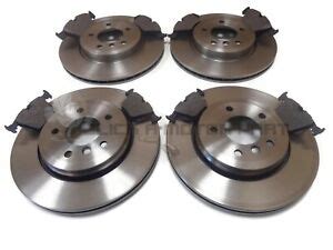 BMW E46 330 330D 330i CONVERTIBLE FRONT AND REAR BRAKE DISCS PADS SET