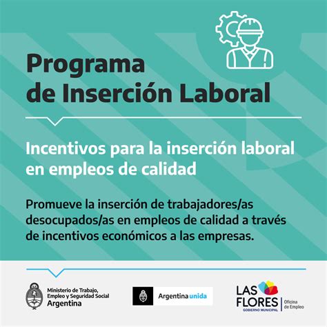 Programa De Inserci N Laboral Para Comercios Las Flores