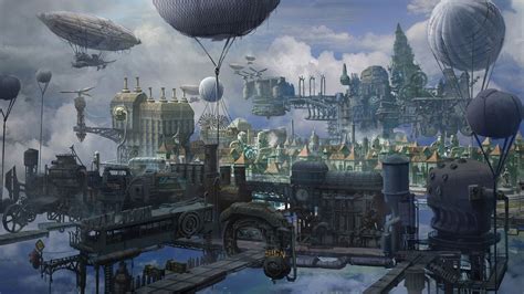 Steampunk City Wallpapers Wallpaper Cave