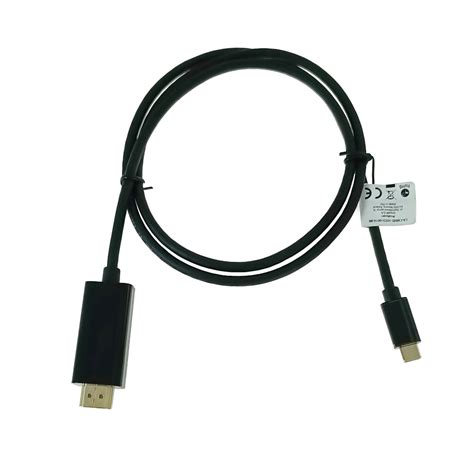 USB C мъжки към HDMI мъжки адаптерен кабел USB 3 2 gen 2 HDMI 2 0