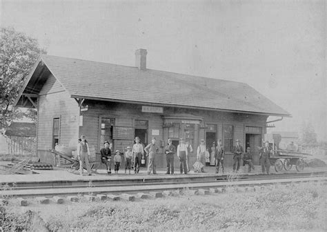 Railroad Station, Sabina, Ohio, ca. 1900