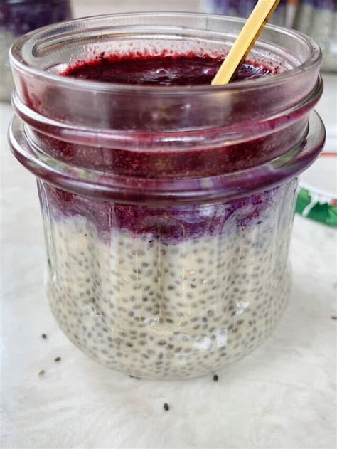 Blueberry Chia Pudding Easy Healthy The Hint Of Rosemary